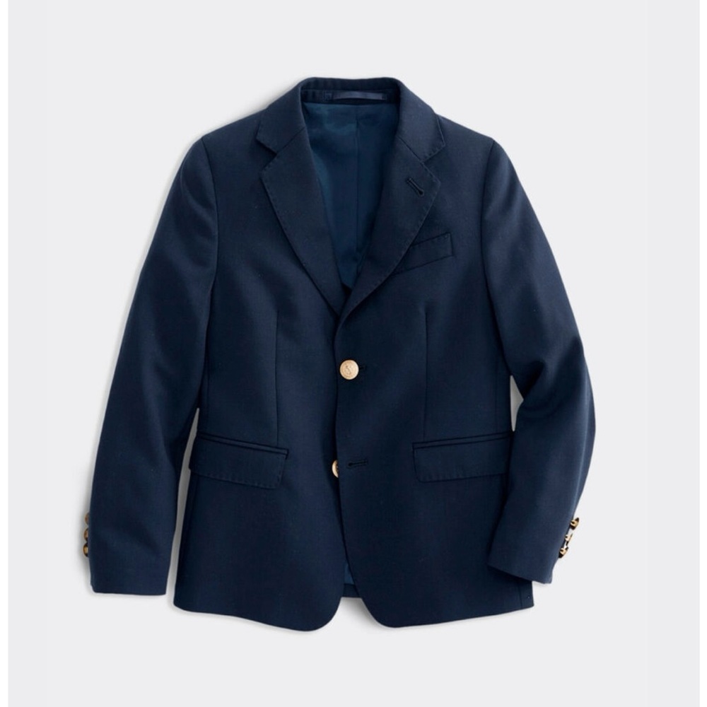 Boys size 6 Navy Blazer with Gold Buttons from Vineyard Vines